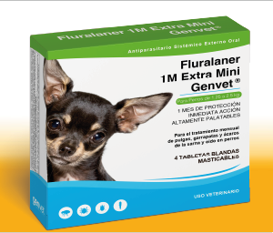 Fluralaner 1M Extra-Mini Genvet®